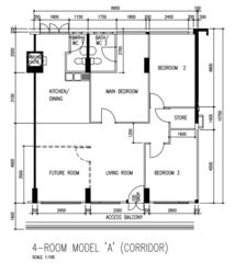 Blk 549 Hougang Street 51 (Hougang), HDB 4 Rooms #518504931